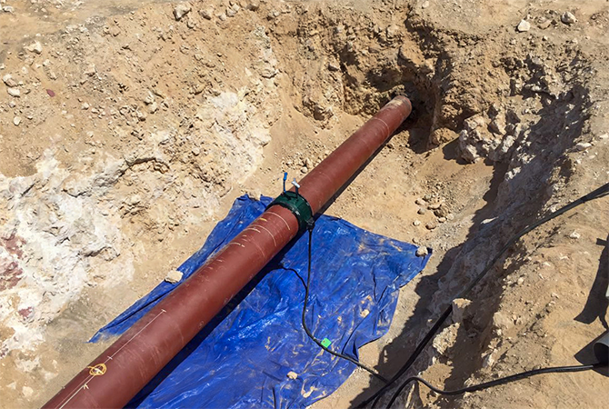 Buried Pipe Monitoring - Install