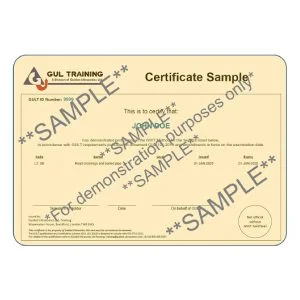GULT Level 3 Certificate Late Renewal