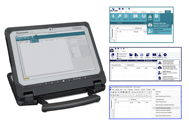 GUL Software- Help Menu - Check for Updates